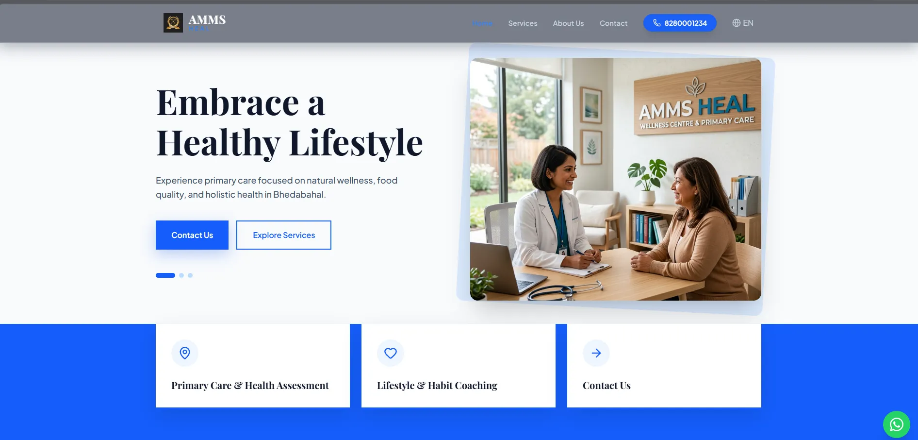 AMMS Heal project preview